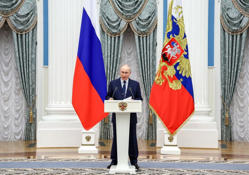 Russia Putin State Awards Presentation