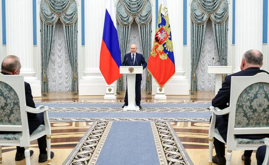 Russia Putin State Awards Presentation