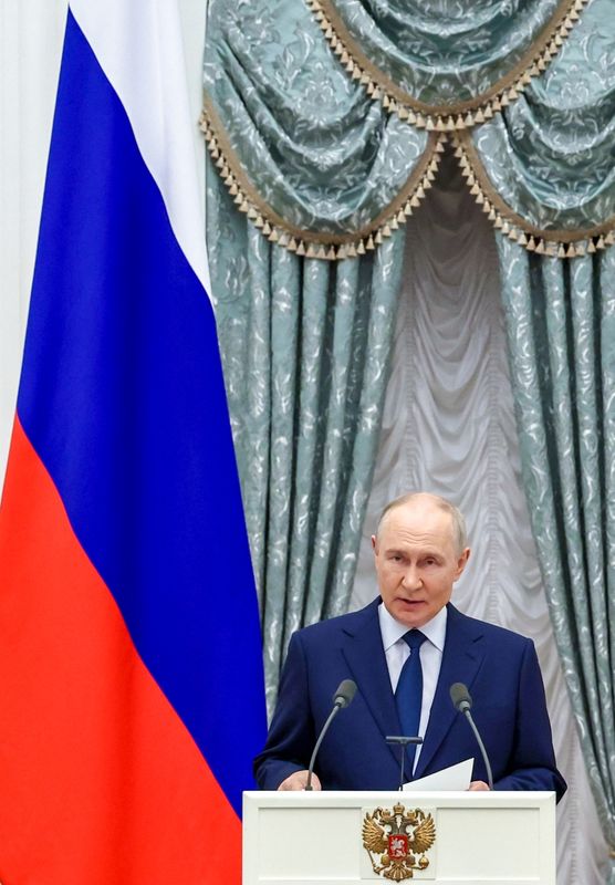 Russia Putin State Awards Presentation