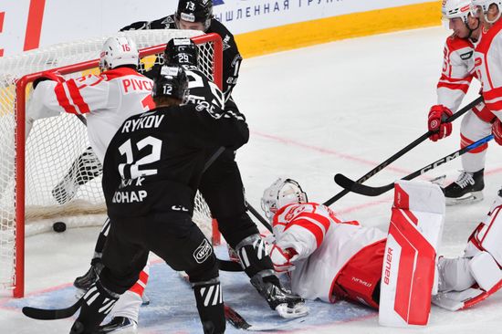 Russia Ice Hockey Kontinental League Traktor - Spartak