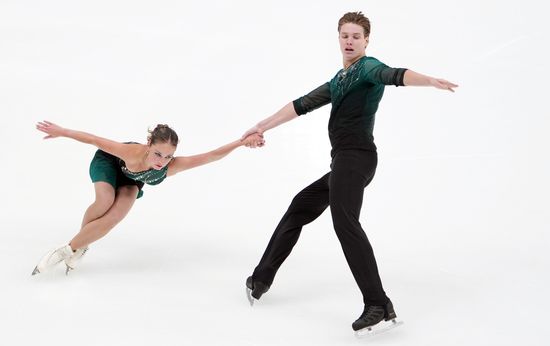 Russia Figure Skating Test Skates Pairs
