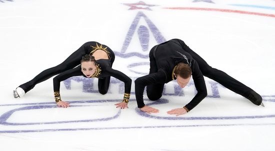 Russia Figure Skating Test Skates Pairs