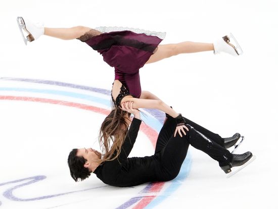 Russia Figure Skating Test Skates Ice Dance