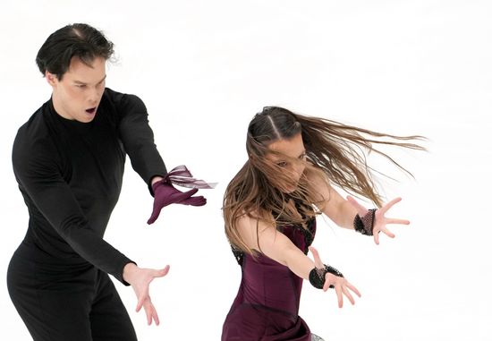 Russia Figure Skating Test Skates Ice Dance