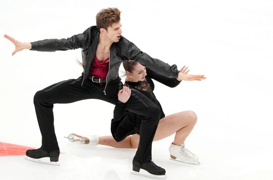 Russia Figure Skating Test Skates Ice Dance