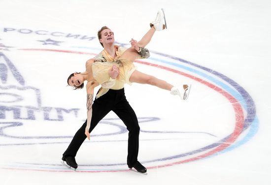 Russia Figure Skating Test Skates Ice Dance