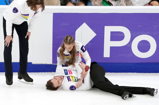 Russia Figure Skating Test Skates Ice Dance