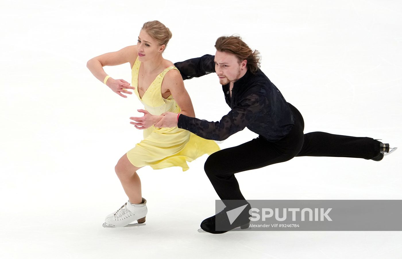 Russia Figure Skating Test Skates Ice Dance