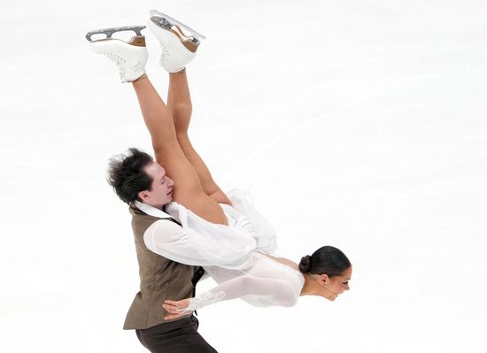 Russia Figure Skating Test Skates Ice Dance