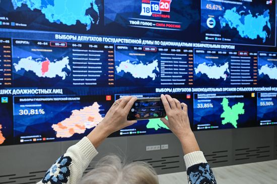 Russia Parliamentary Election CEC