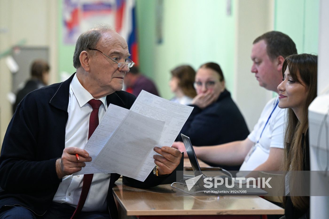Russia Parliamentary Election Party Leaders