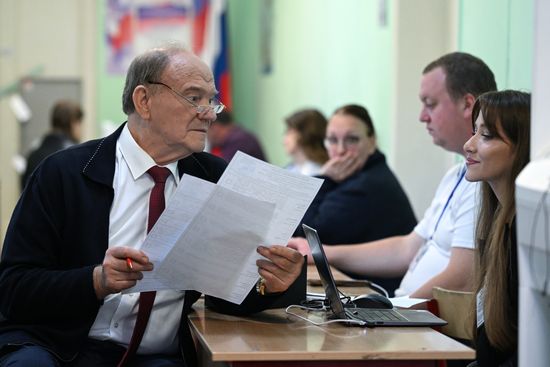 Russia Parliamentary Election Party Leaders