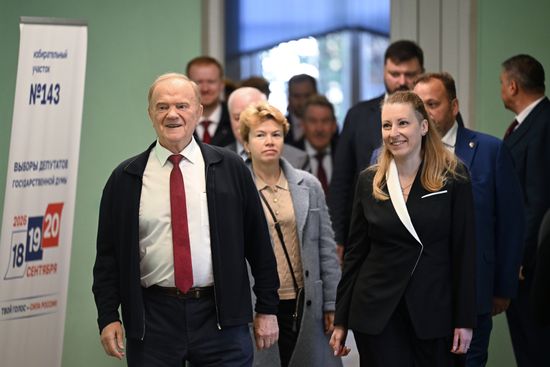 Russia Parliamentary Election Party Leaders