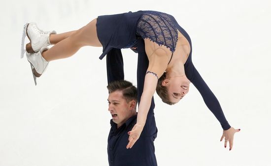 Russia Figure Skating Test Skates Pairs