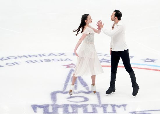 Russia Figure Skating Test Skates Ice Dance
