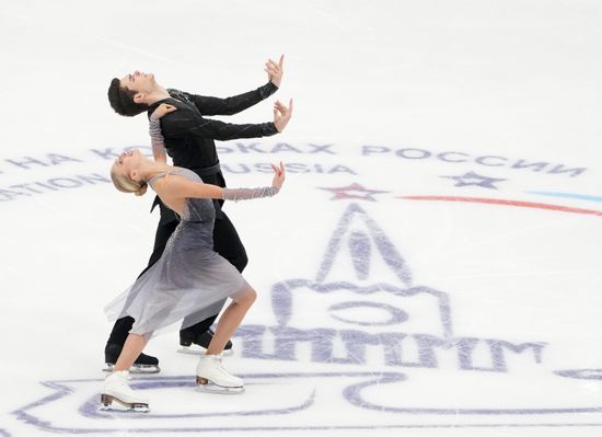 Russia Figure Skating Test Skates Ice Dance