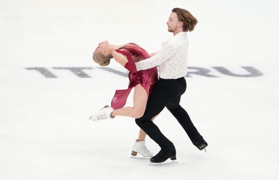 Russia Figure Skating Test Skates Ice Dance
