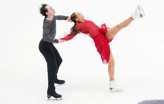 Russia Figure Skating Test Skates Ice Dance
