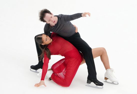 Russia Figure Skating Test Skates Ice Dance
