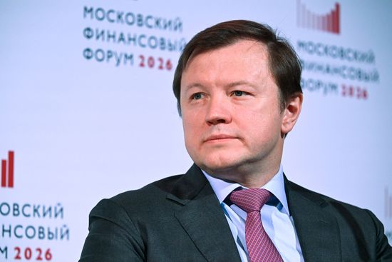 Russia Moscow Financial Forum
