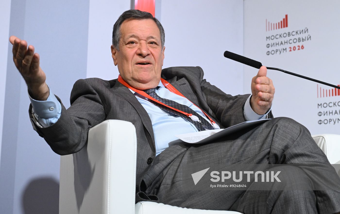 Russia Moscow Financial Forum