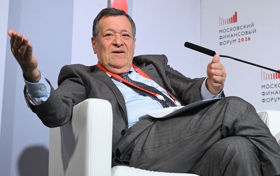 Russia Moscow Financial Forum