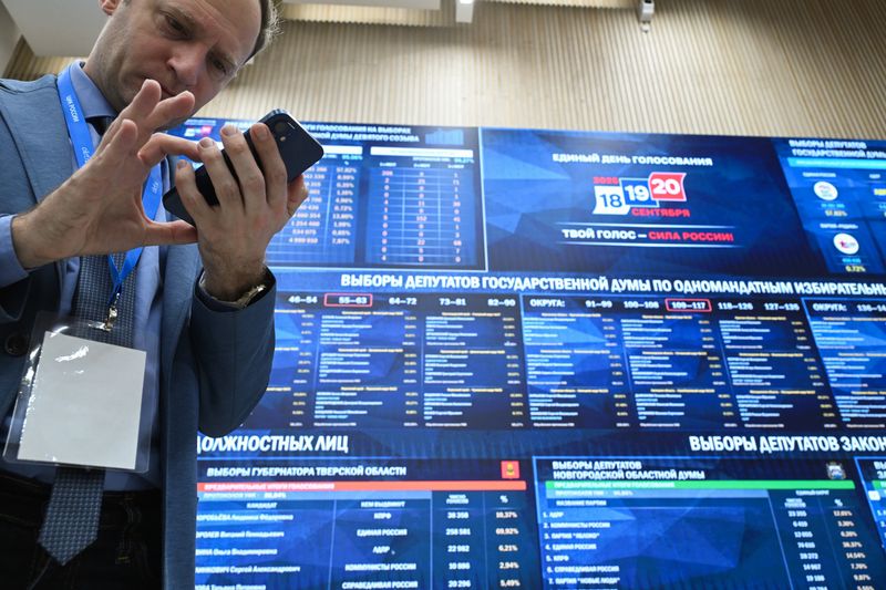 Russia Parliamentary Election Preliminary Results