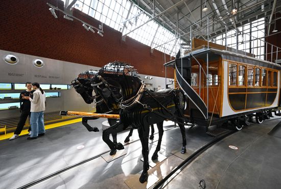 Russia Moscow Transport Museum