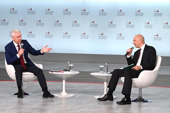 Russia Moscow Financial Forum