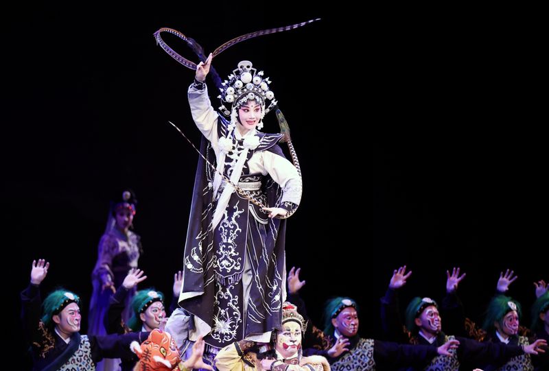 Russia China Wuju Opera