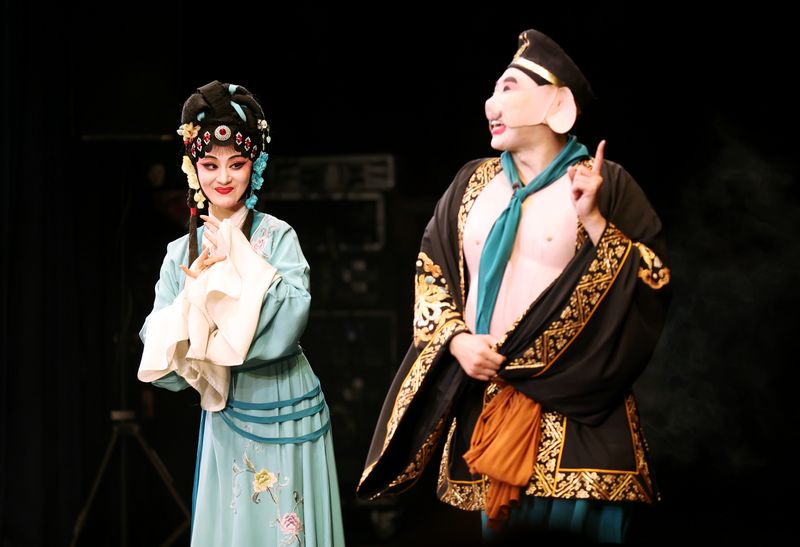 Russia China Wuju Opera