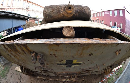 Russia WWII German Tank Discovery