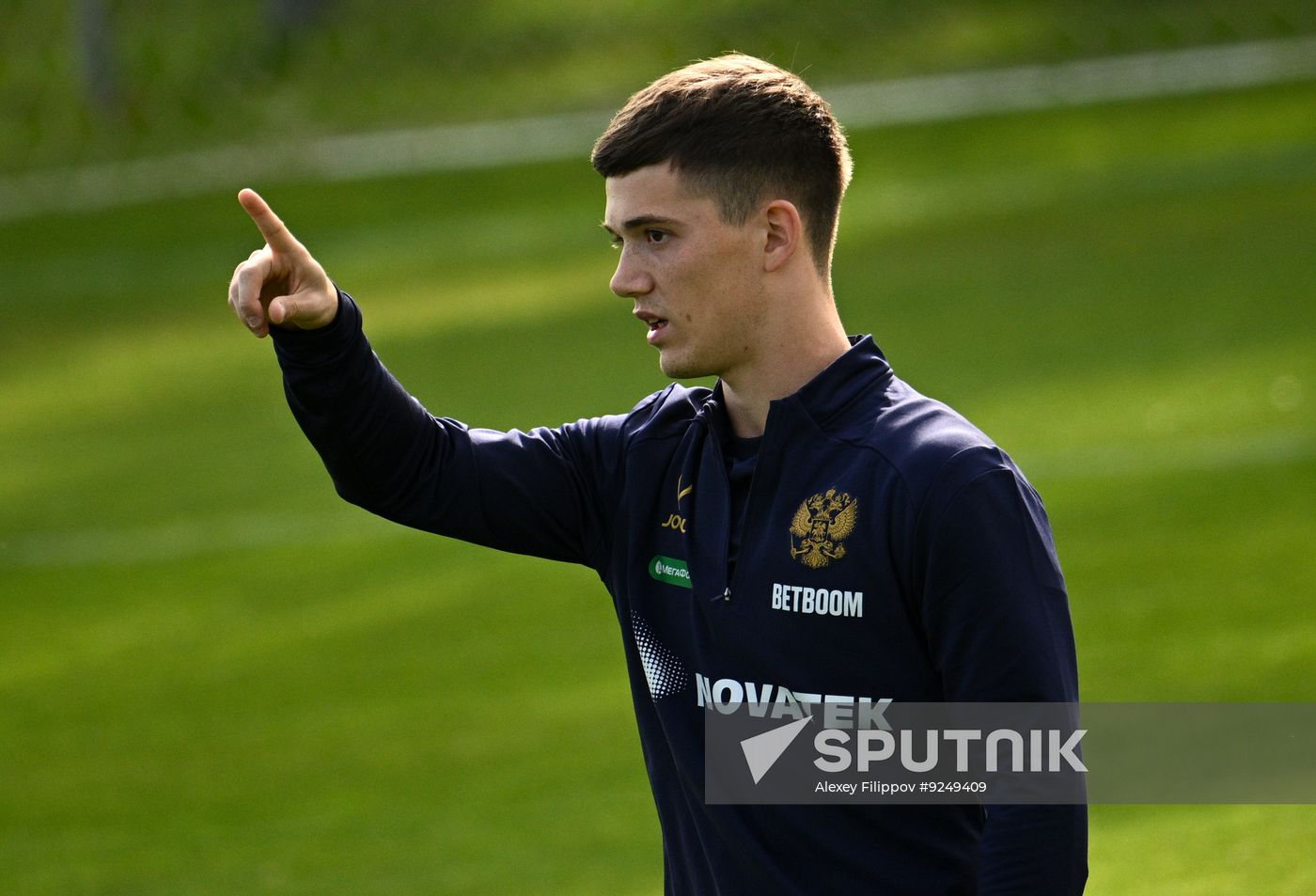 Russia Soccer Friendly Russia Training