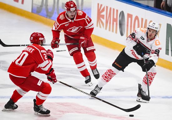 Russia Ice Hockey Kontinental League Spartak - Avangard