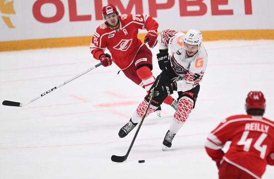 Russia Ice Hockey Kontinental League Spartak - Avangard