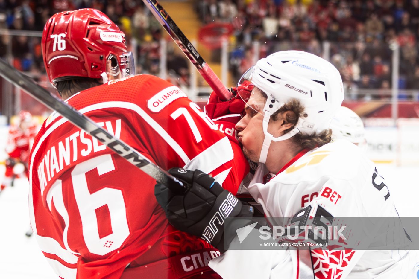 Russia Ice Hockey Kontinental League Spartak - Avangard