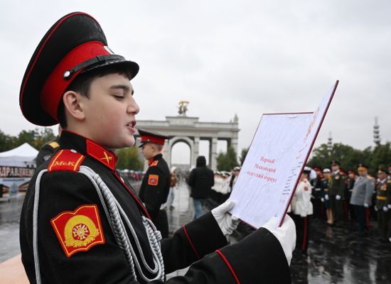 Russia Cadets Induction
