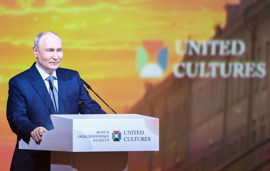 Russia Putin United Cultures Forum
