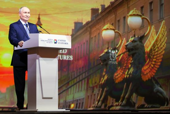 Russia Putin United Cultures Forum