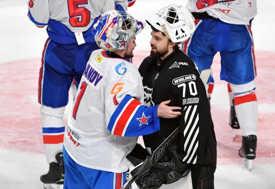 Russia Ice Hockey Kontinental League Traktor - SKA