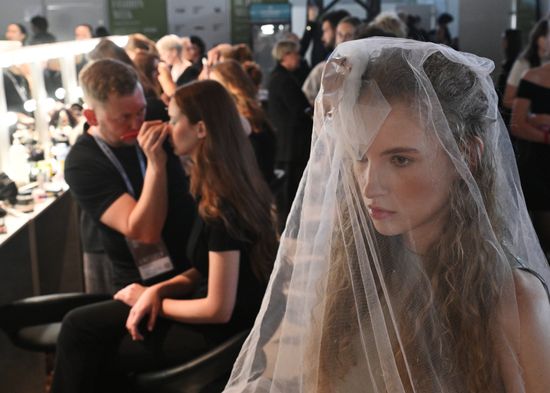 Russia Moscow Fashion Week