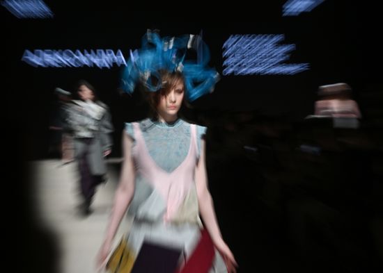 Russia Moscow Fashion Week