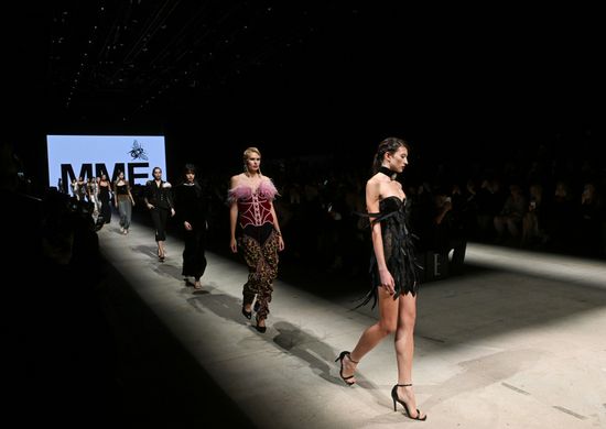 Russia Moscow Fashion Week