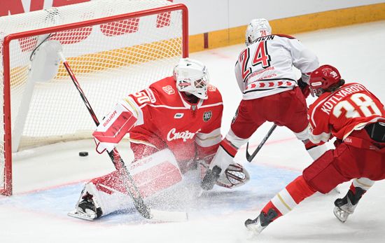 Russia Ice Hockey Kontinental League Spartak - Avtomobilist