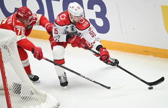 Russia Ice Hockey Kontinental League Spartak - Avtomobilist