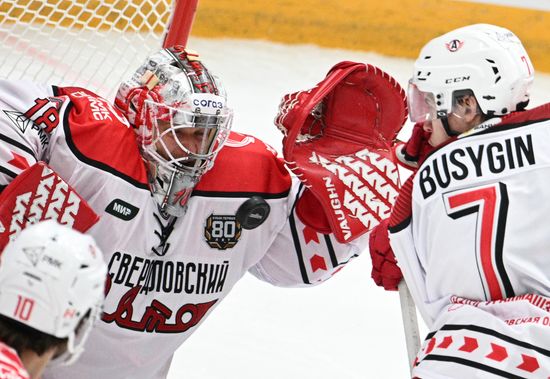 Russia Ice Hockey Kontinental League Spartak - Avtomobilist