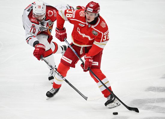 Russia Ice Hockey Kontinental League Spartak - Avtomobilist