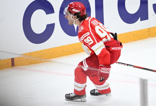 Russia Ice Hockey Kontinental League Spartak - Avtomobilist