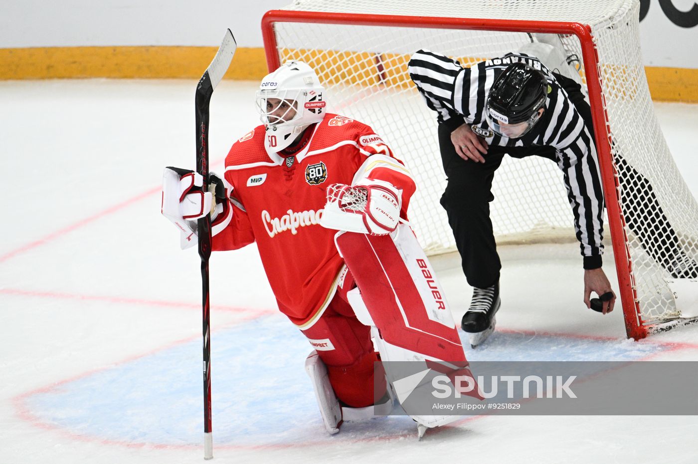 Russia Ice Hockey Kontinental League Spartak - Avtomobilist