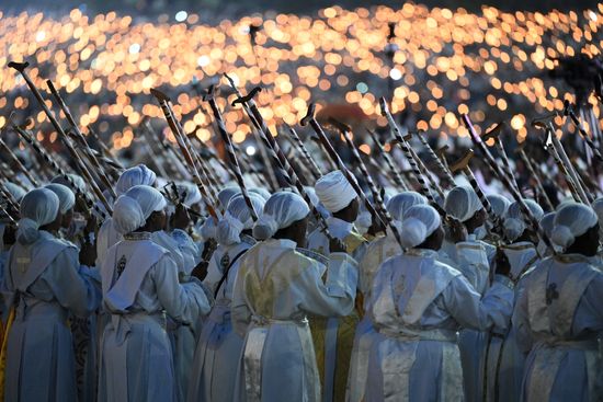 Ethiopia Religion Meskel Celebration